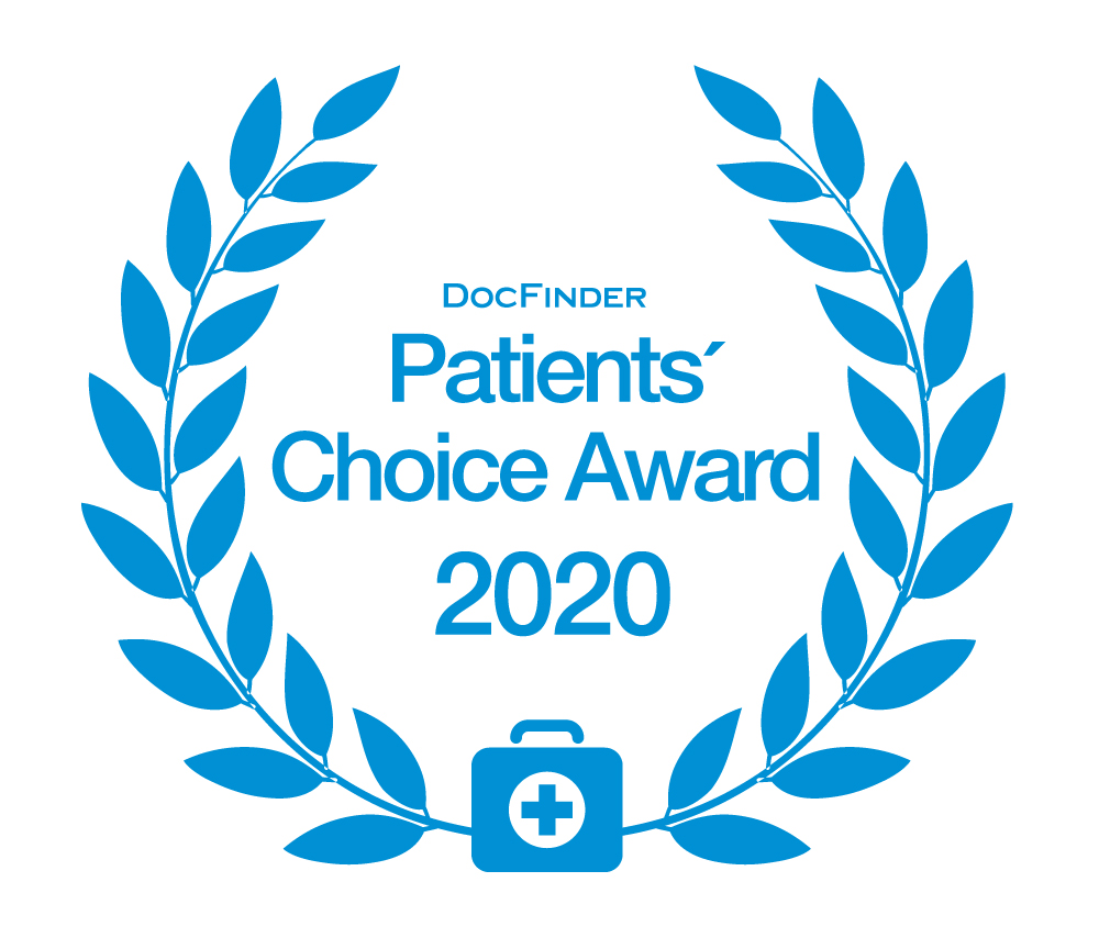 Docfinder "Patients Choice Award 2020" Auszeichnung